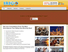 Tablet Screenshot of iasco.com.sa